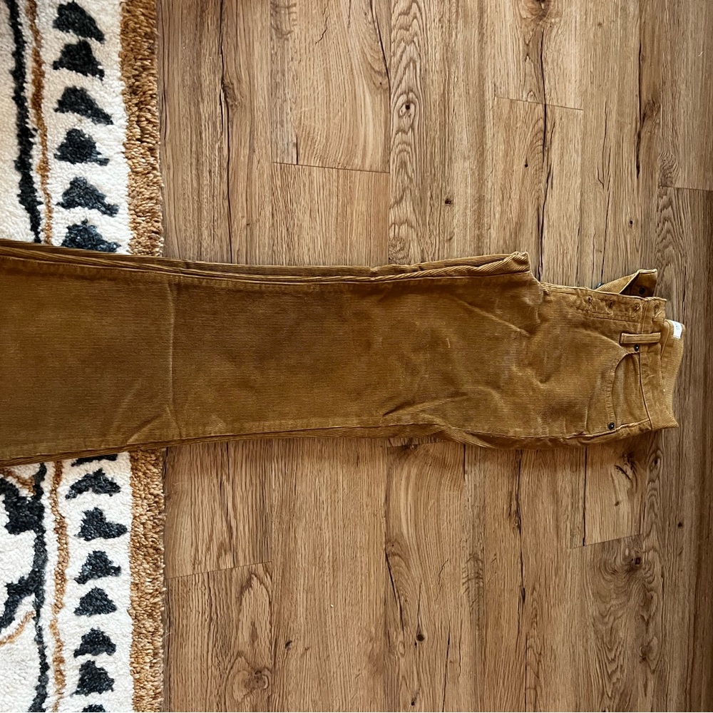 Crop flare corduroy pants from Madewell